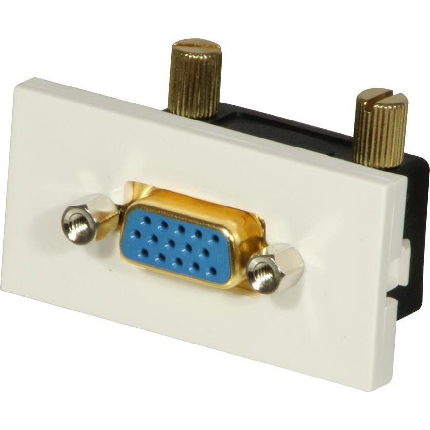Thumbnail - Lindy 60513 cable gender changer VGA Black, White, Netzwerk Zubehör