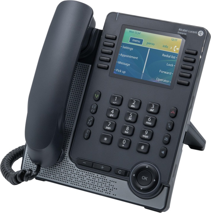 Alcatel LUCENT ENTERPRISE 30h Single Port Hybrid Digital-IP Essential DeskPhone Dual Stack NOE-SIP 3