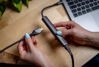 Produktbild Newell HDMI – HDMI 2.1-Kabel, 8K 60 Hz – 2 m, Graphit (2 m, HDMI)
