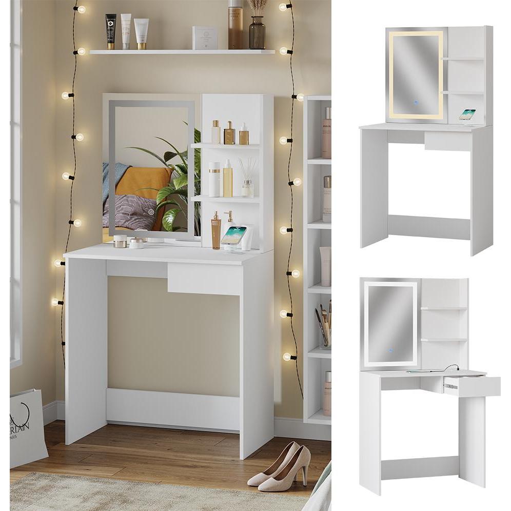 Thumbnail - Vicco, Schminktisch, Dekos mit Beleuchtung