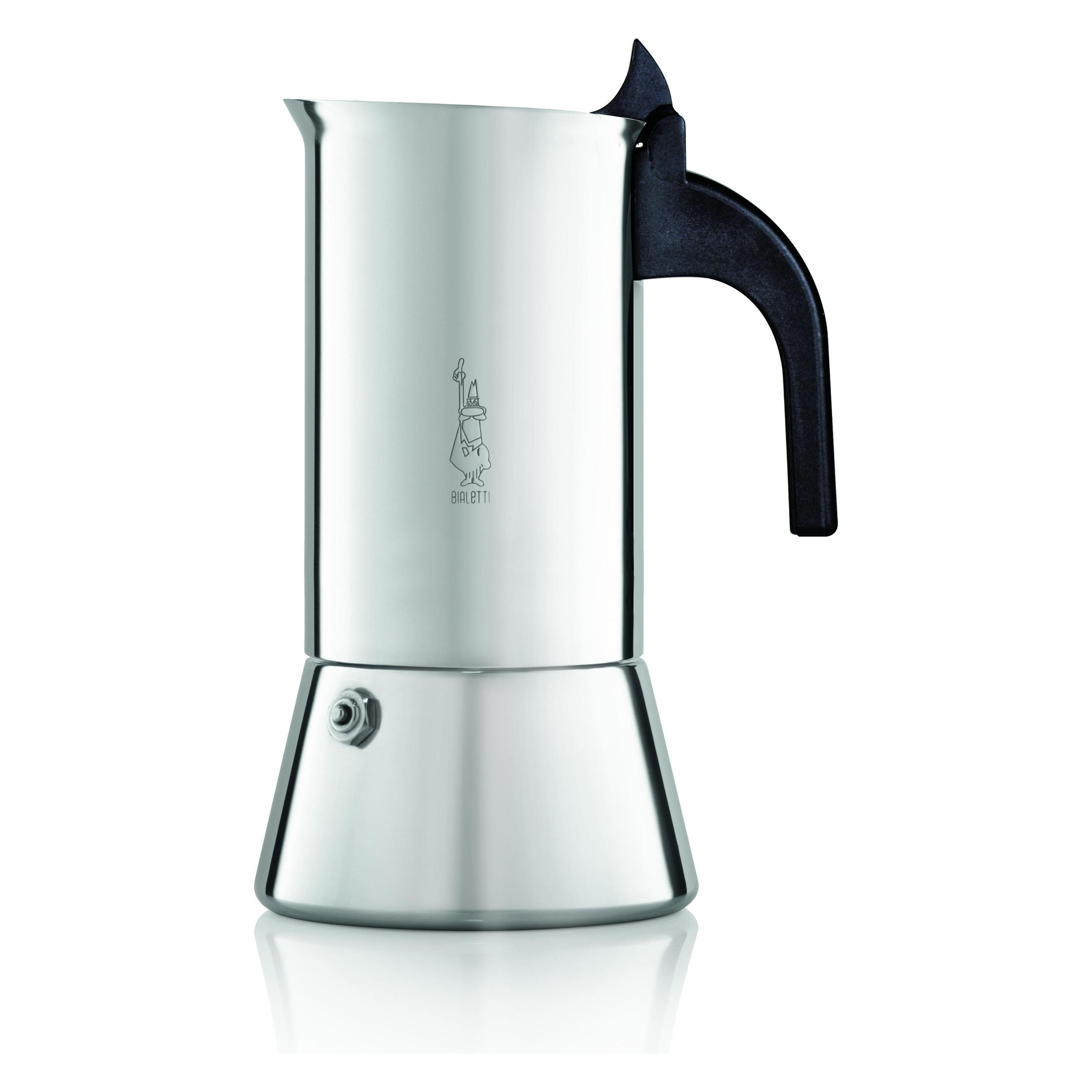 Bialetti Argento Venere 4 Tazze, Caffettiera Moka,