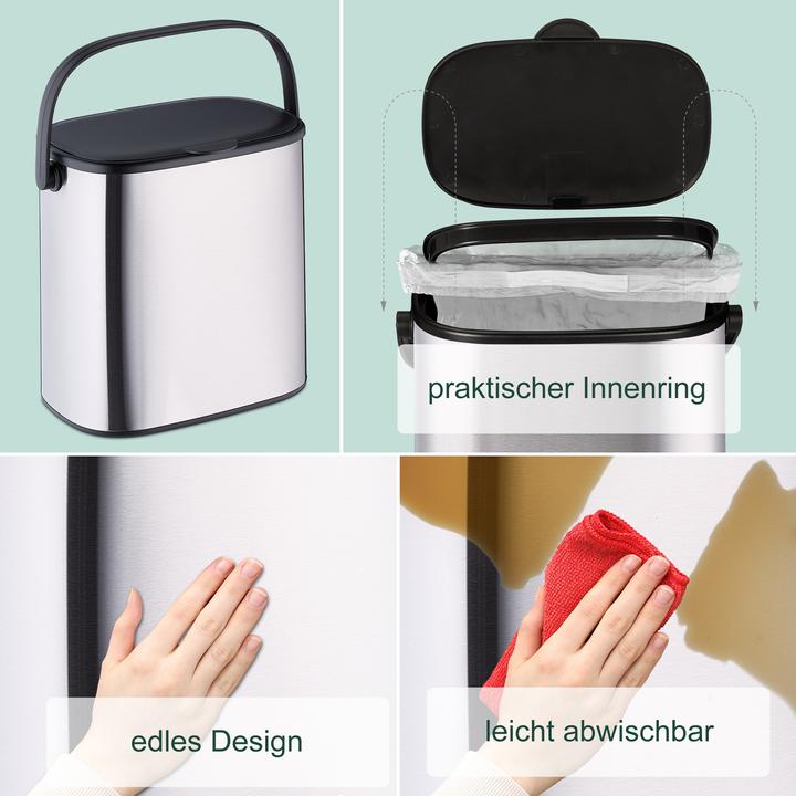 Produktbild Relaxdays Mülleimer (5 l)