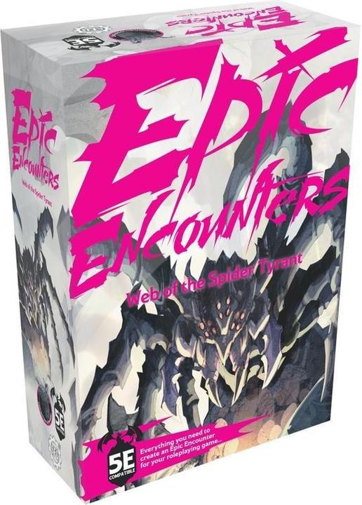 Steamforged Games Epic Encounters: Web of the Spider Tyrant, Figur inkl. Spielmatte (EN Ausgabe)