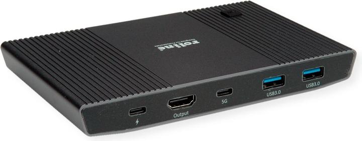 Roline KVM Switch 2fach/Dock USB-C