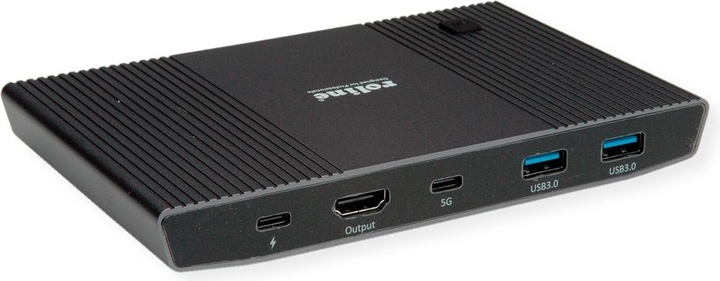 Roline KVM Switch 2fach/Dock USB-C