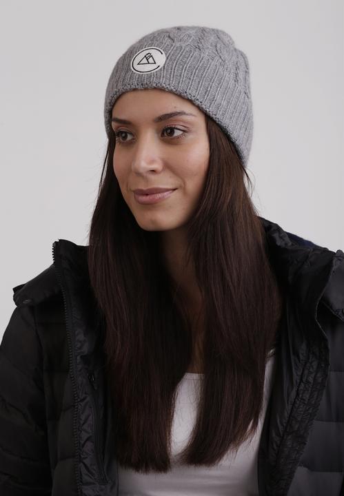 Actual product image Cash-Mere Kaschmir Zopfmuster Mütze (One size)