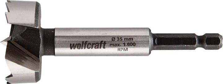 Produktbild wolfcraft 1 Forstnerbohrer Schaft 6-kant ø35x90mm (35 Millimeter)