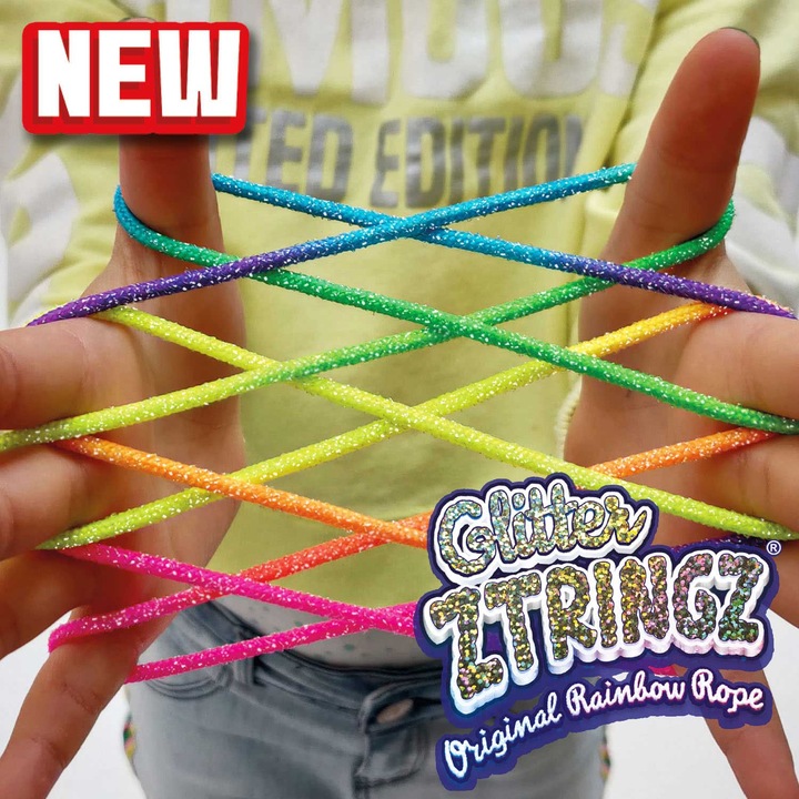 Image du produit Fun Ztringz Glitter Rope arc-en-ciel