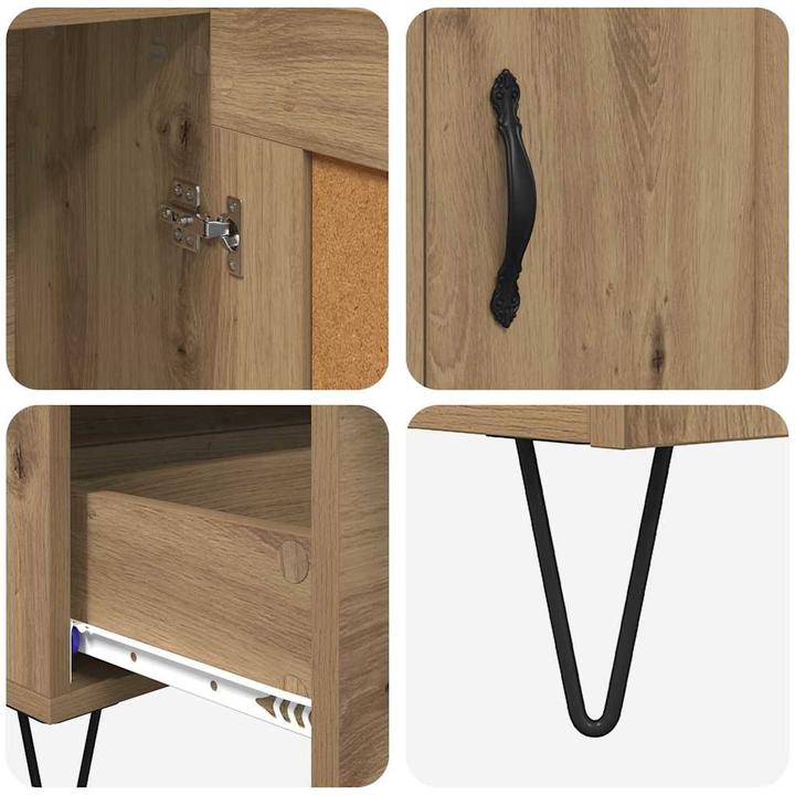 Image du produit vidaXL Modernes Highboard (69.50 x 31 x 115 cm)