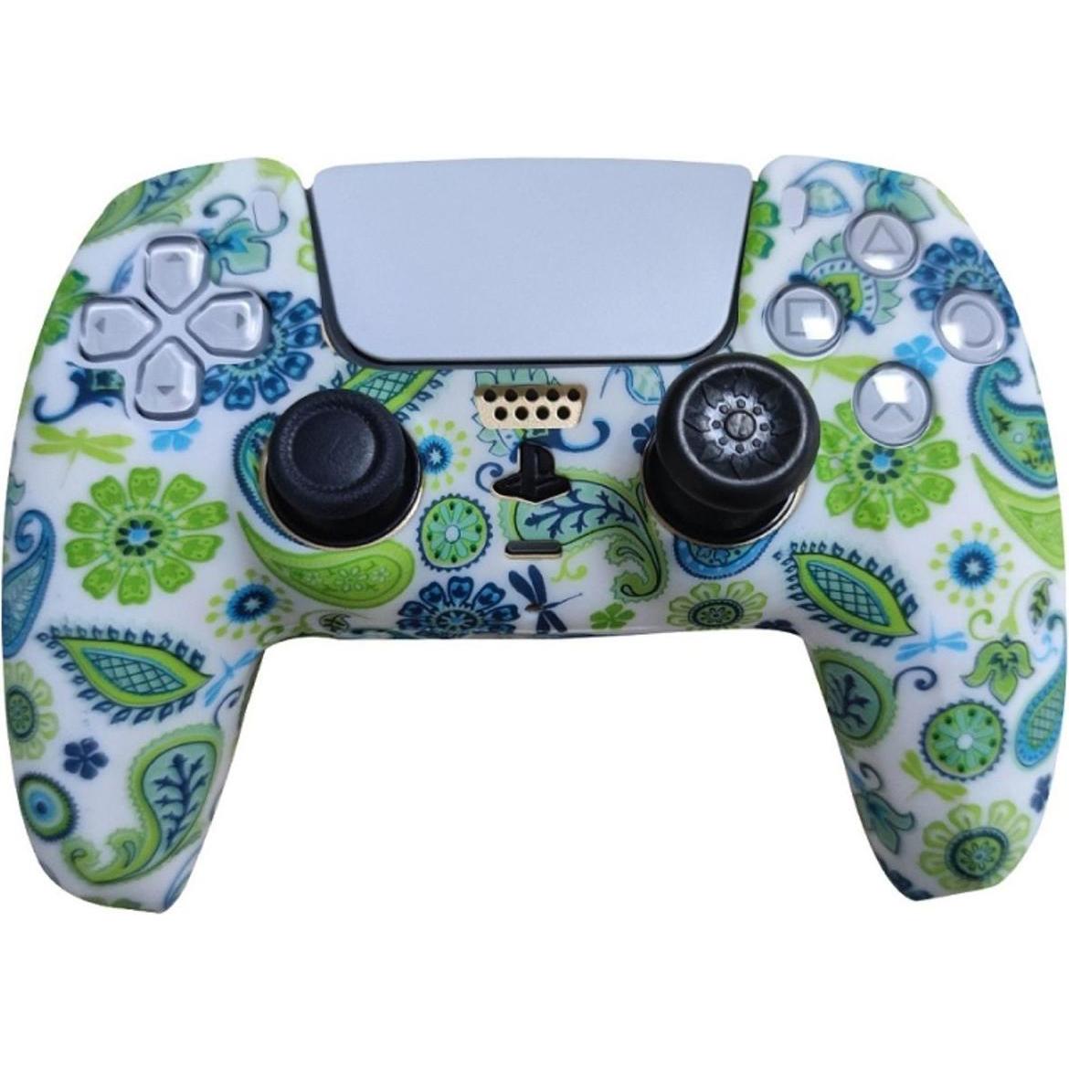 Thumbnail - König Design 2 x Schutzhülle für Playstation 5 DualSense Controller Skin Silikon Schutz Motiv (Playstation Classic), Gam...