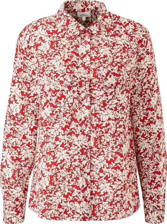 Produktbild s.Oliver Bluse Hemdbluse mit Alloverprint (46)