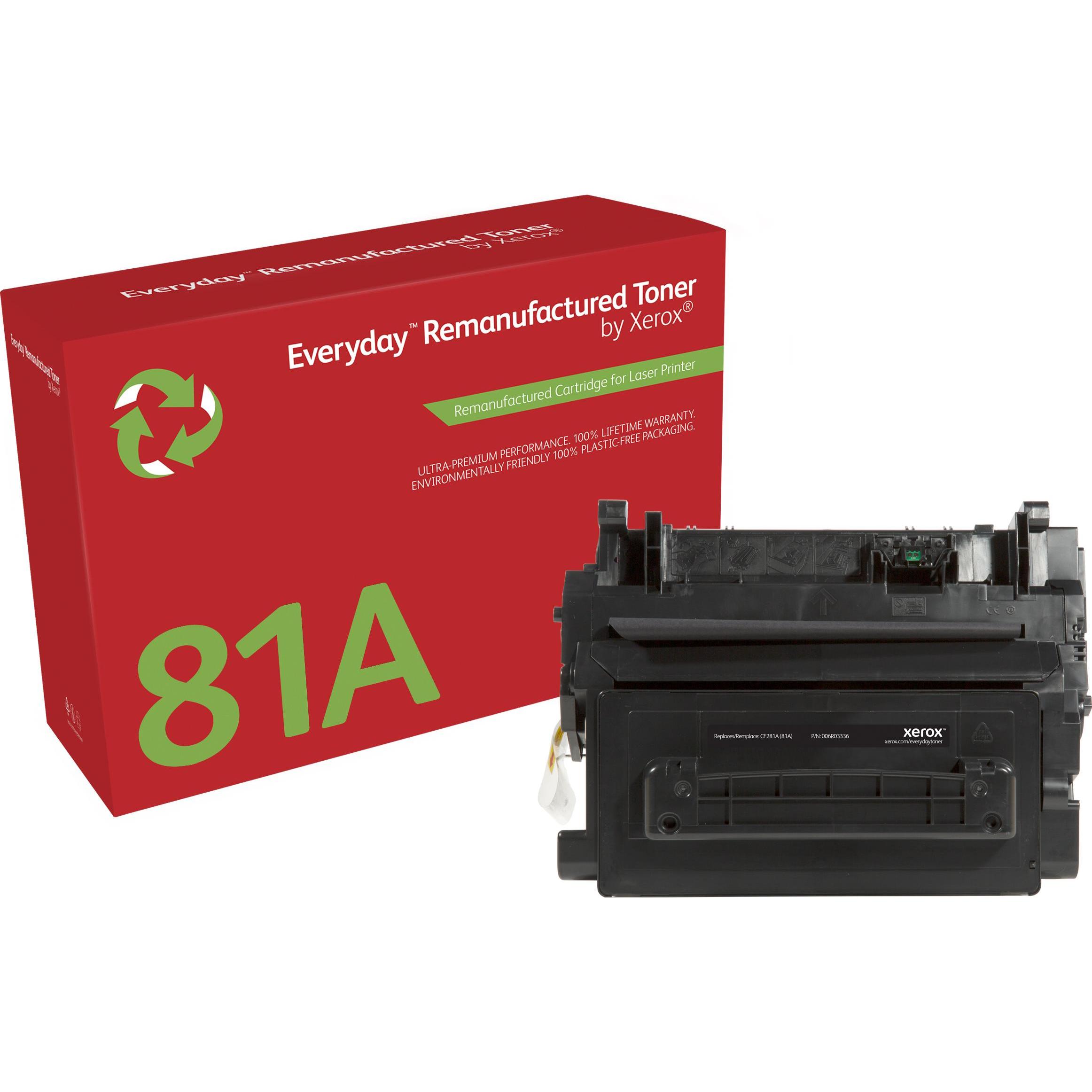 Xerox, Toner, Black toner cartridge. Equivalent to HP CF281A. Compatible with HP LaserJet M604, LaserJet (B)