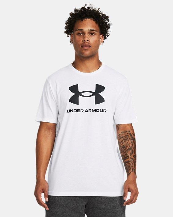 Produktbild Under Armour Sportstyle Logo Herren T-Shirt Weiss 1382911 100 2XL (XXL)