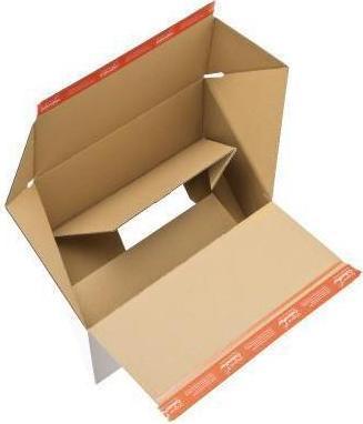 Produktbild Colompac Premium-Blitzbodenkarton CP 155, versch. Grössen, Z-Faltung, Selbstklebeverschluss, weiss,... (31 x 19 x 13.5 cm, 1 x)