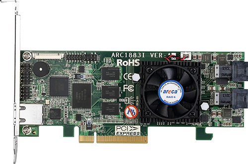 Produktbild Areca Raid Controller ARC-1883i 8-Port intern