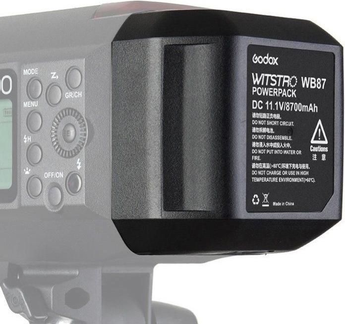 Produktbild Godox WB87 Akku, für AD600 Serie