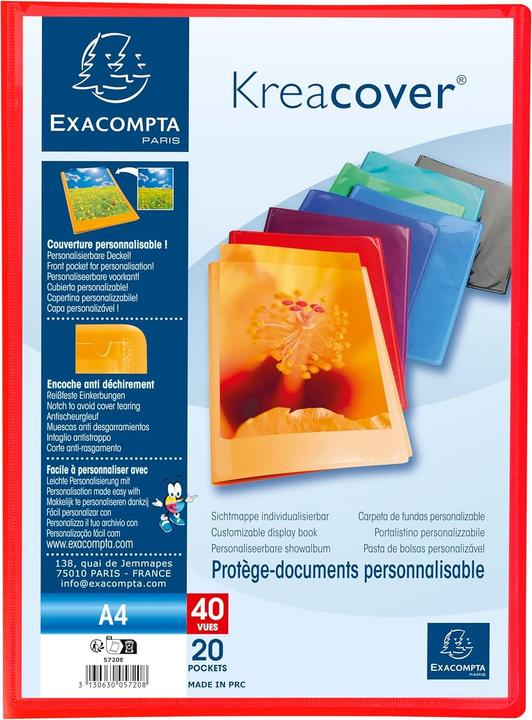 Produktbild Exacompta Sichtbuch (A4, 20x)