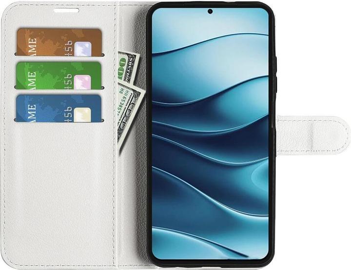 Actual product image Cover-Discount Xiaomi Redmi Note 14 5G - Leder Etui Hülle (Xiaomi Redmi Note 14 5G)