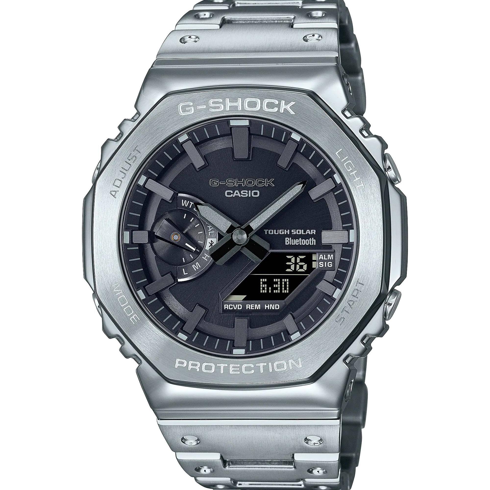 G-Shock Argento Orologio Da Polso, Gm-B2100, (Cronografo, 44 Mm)