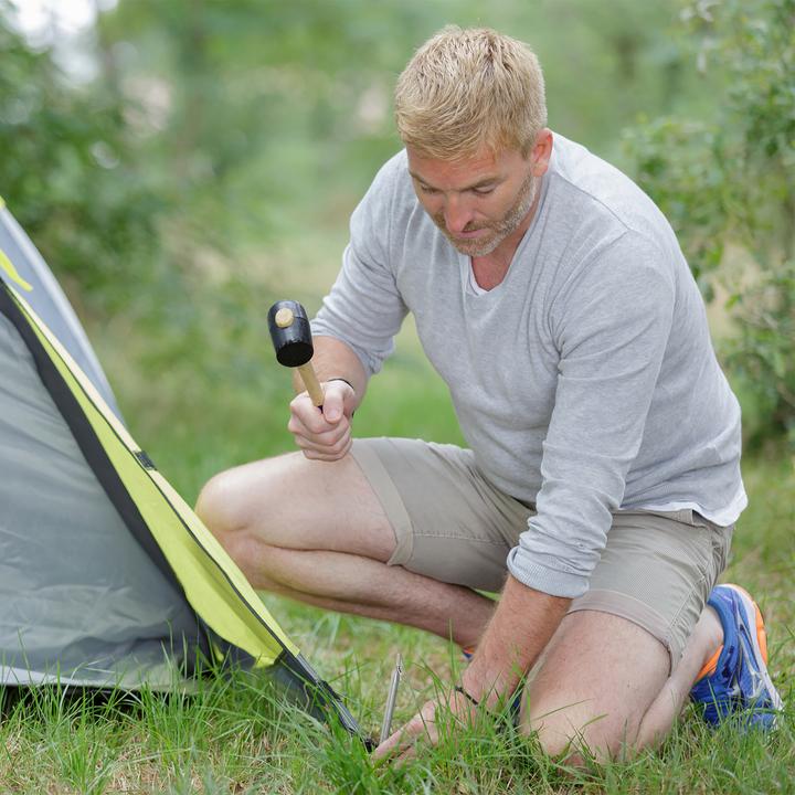 Actual product image Relaxdays 20x tent pegs