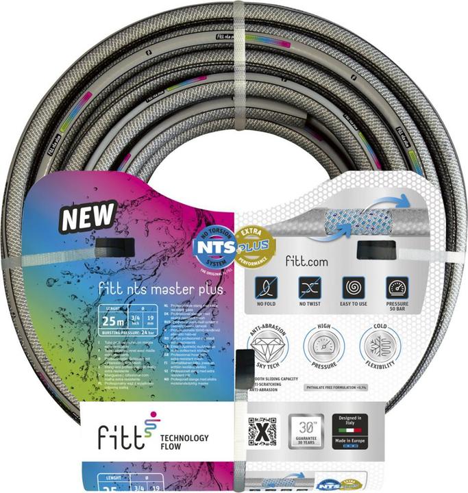 Immagine prodotto FITT Tubo per acqua professionale NTS Masterplus 3/4 di pollice 25 metri (25 m)