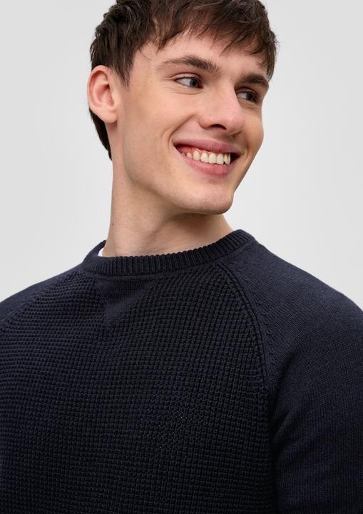 Image du produit s.Oliver Strickpullover Strickpullover mit Raglanärmeln (XXL)