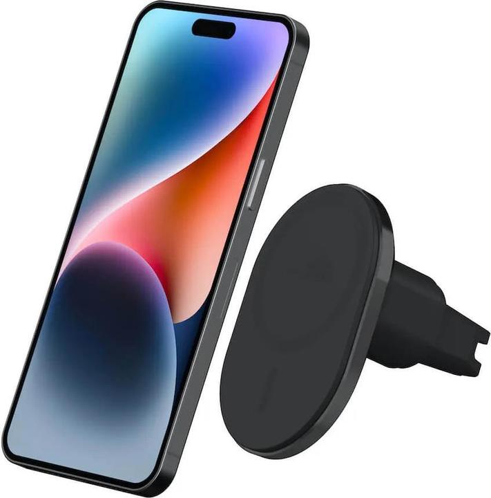 Actual product image Puro ventilation slot holder inductive MagSafe black