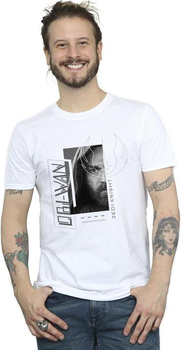 Produktbild Star Wars ObiWan Kenobi Jedi SciFi Collage TShirt (M)