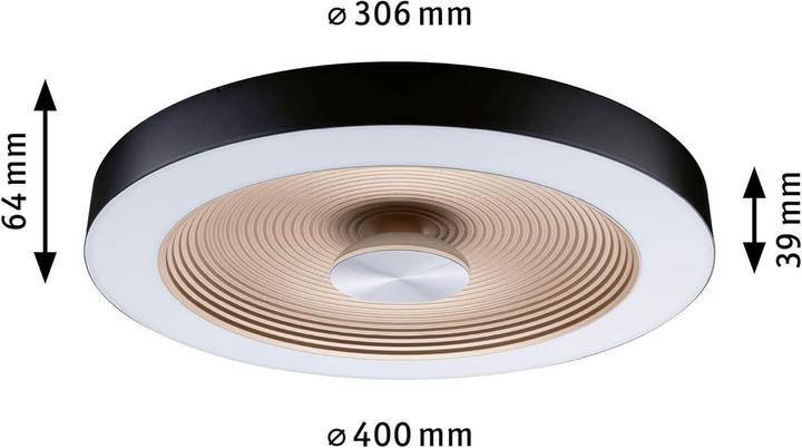 Produktbild Paulmann Deckenleuchte Volea (2900 lm)