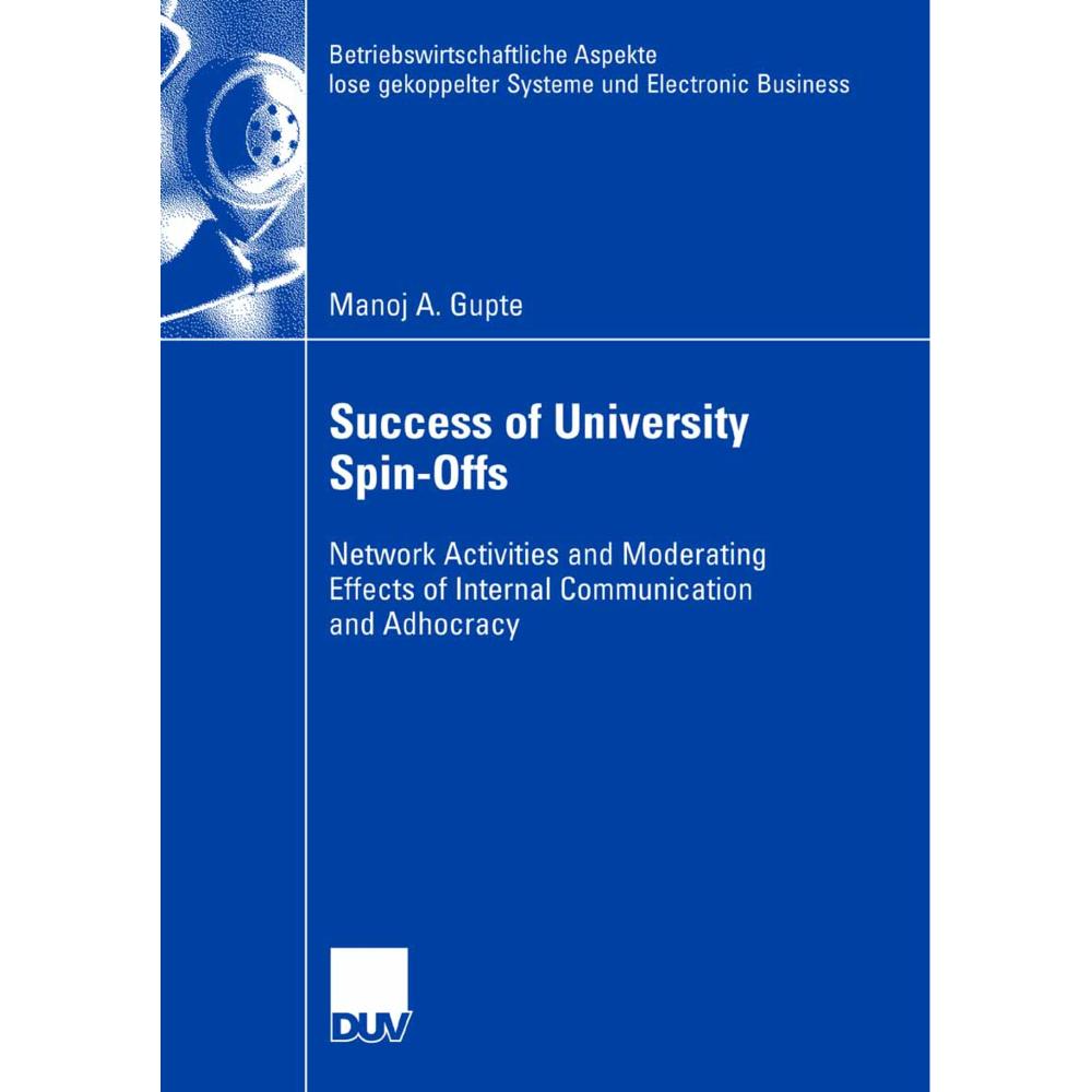 Success of University Spin-Offs, Fachbücher