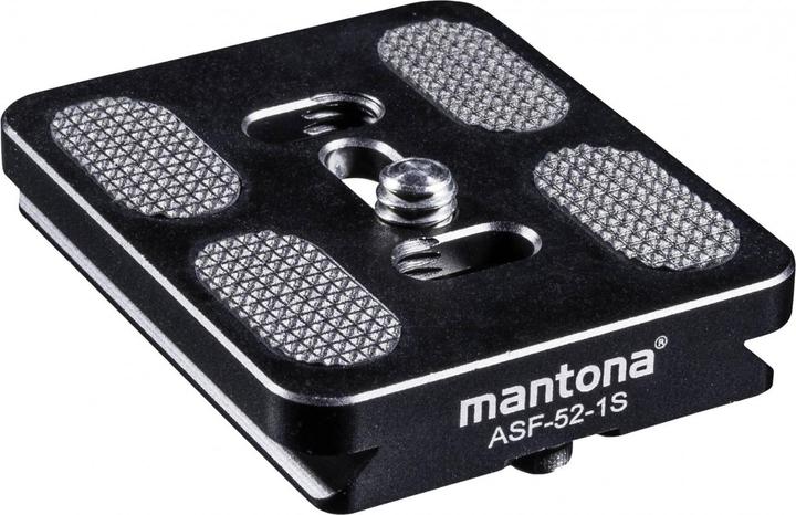 Actual product image mantona Fortress ASF-52-1S quick release plate (Tripod quick-release plate)