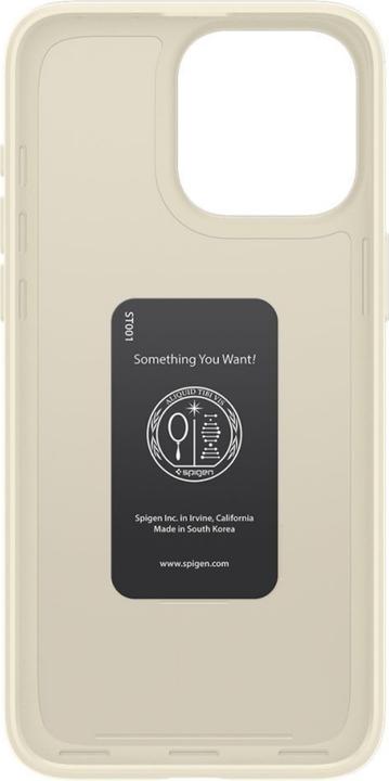 Actual product image Spigen Thin Fit, mute beige - iPhone 15 Pro Max (Apple iPhone 15 Pro Max)