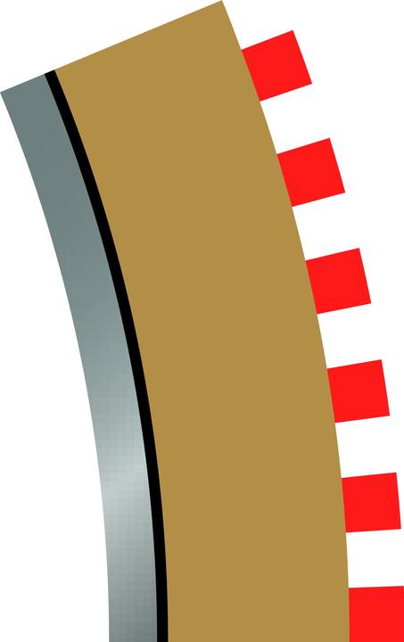 Immagine prodotto Scalextric R3 I/Bord.&Barr.(per 8204) 4 pezzi