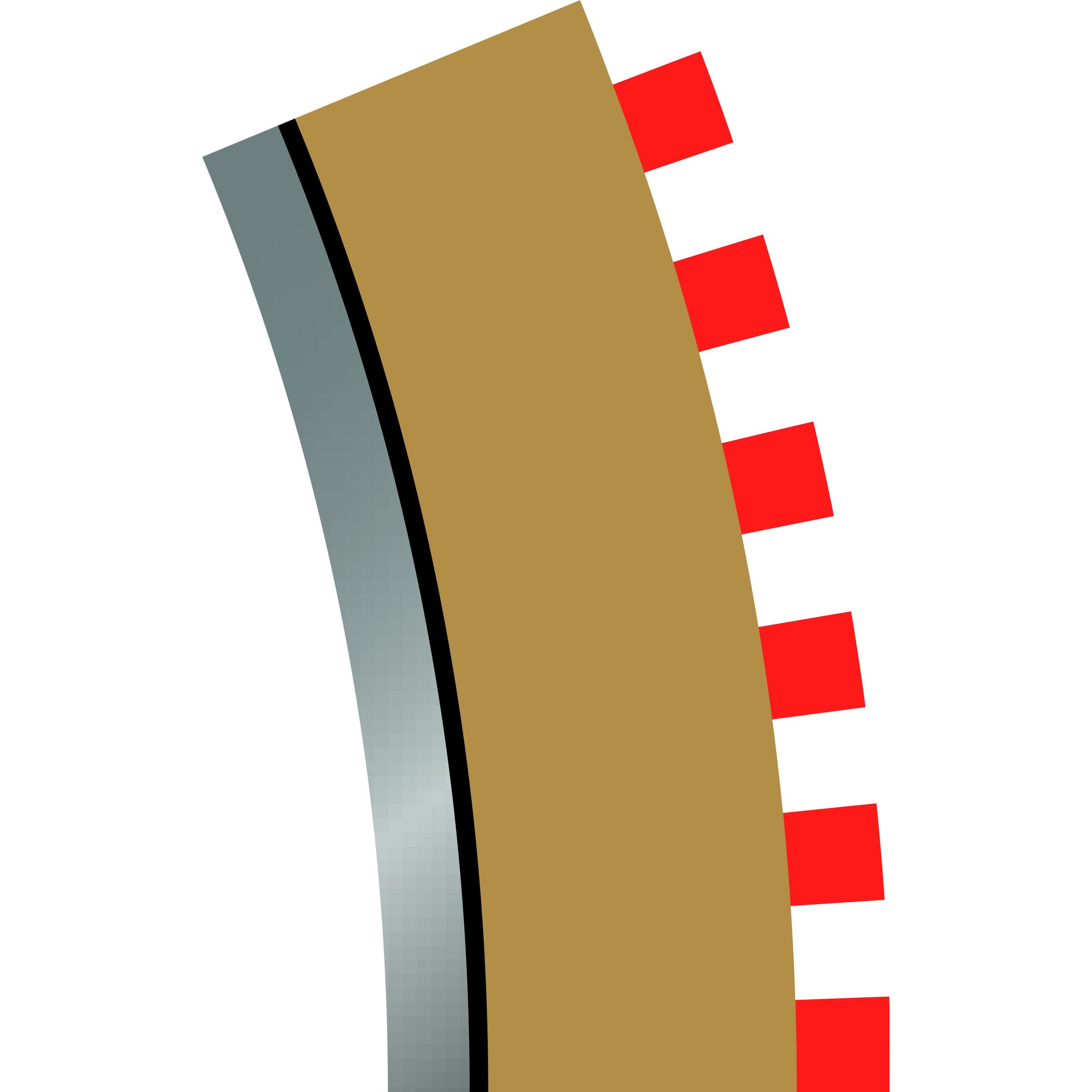 Scalextric R3 I/Bord.&Barr.(for 8204) 4 Stück