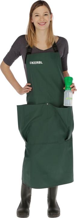 Produktbild Kerbl 15616 Premium Melkerschürze mit Taschen, 110cm Länge, 118cm Breite, S (S)