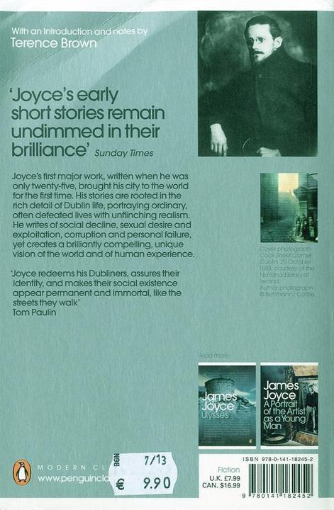 Produktbild Dubliners, English edition (Englisch, James Joyce, 2000)