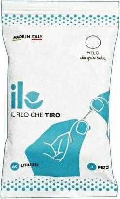 Silium ILO Zahnseide Fluorid Interdental Wiederverwendbare Produkte für Zähne und Gesicht