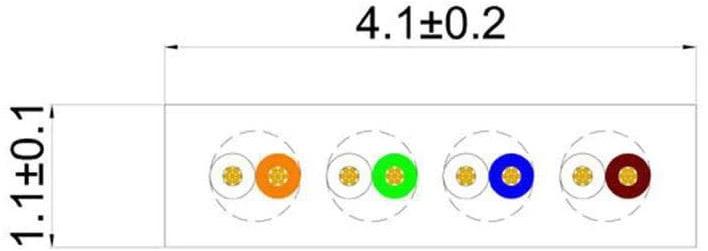 Produktbild Lightwin Netzwerkkabel (UTP, CAT6, 0.25 m)