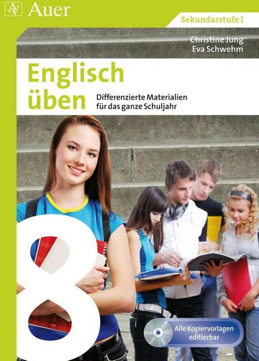 Produktbild Englisch üben Klasse 8 (Deutsch, Christine Jung, Eva Schwehm, 2024)
