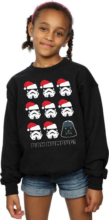Produktbild Star Wars Christmas Humbug Sweatshirt Mädchen (140, 146)