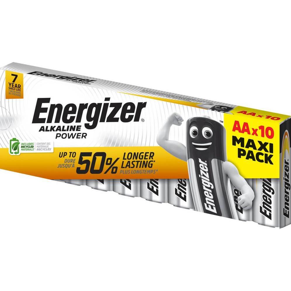Thumbnail - Energizer LR06 Mignon (AA) (10 Stk., AA, 2700 mAh), Batterien + Akkus