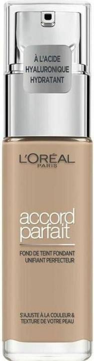 Immagine prodotto L'Oréal Paris ACCORD PARFAIT fondotinta acido ialuronico #4.N 30 ml (4.N, N 4.N)