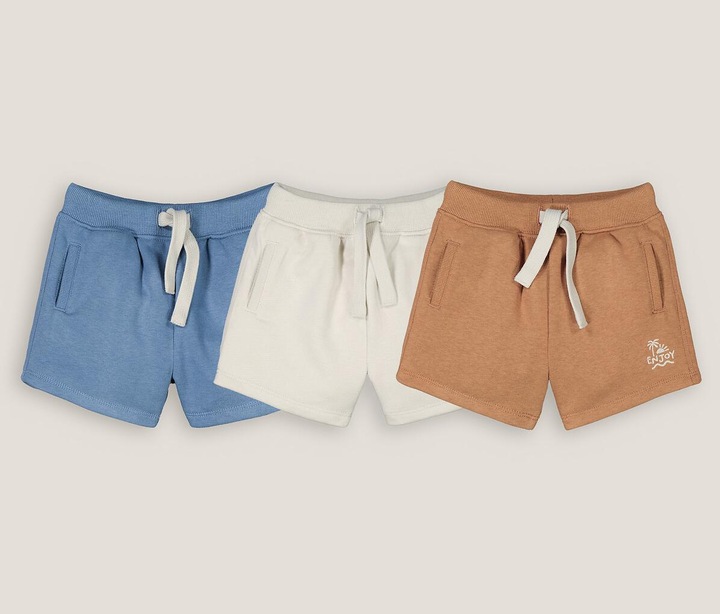 Immagine prodotto La Redoute Collections Pantaloncini Sweatware 3-Pack (74)