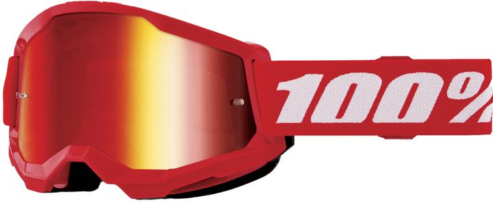 Red with red mirror lenses