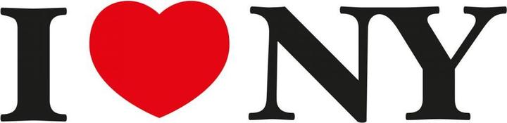 Produktbild Trenddeko I love NY (120 x 29 cm)