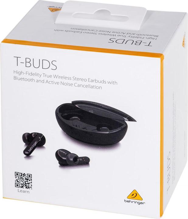 Actual product image Behringer T-BUDS Bluetooth earphones with active noise cancellation (ANC, 4 h, Wireless)