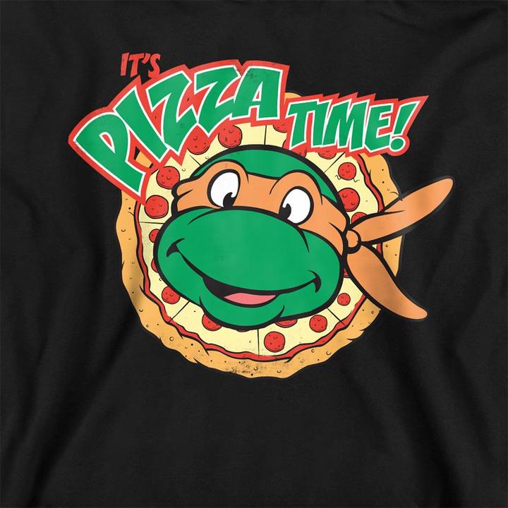 Immagine prodotto Teenage Mutant NT Pizza Time Felpa con Cappuccio Bambini (140, 146)