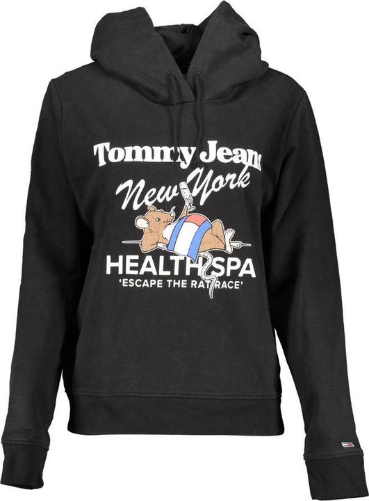 Image du produit Tommy Hilfiger Black Cotton Women's Hoodie (M)