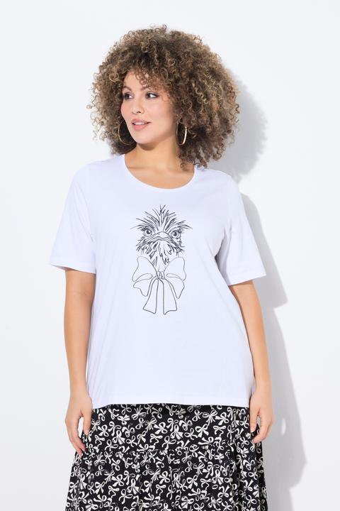 Produktbild Ulla Popken T-Shirt, Strauss, Classic, Rundhals, Halbarm (46, 48)