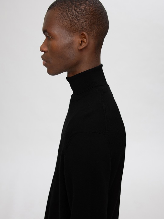 Produktbild Selected Homme Slhtray Ls Knit Merino Roll Neck Noos (XL)
